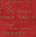 Serviette Merry Christmas, Rarität